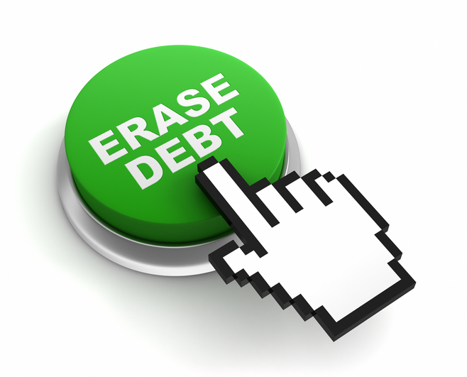 erase debt